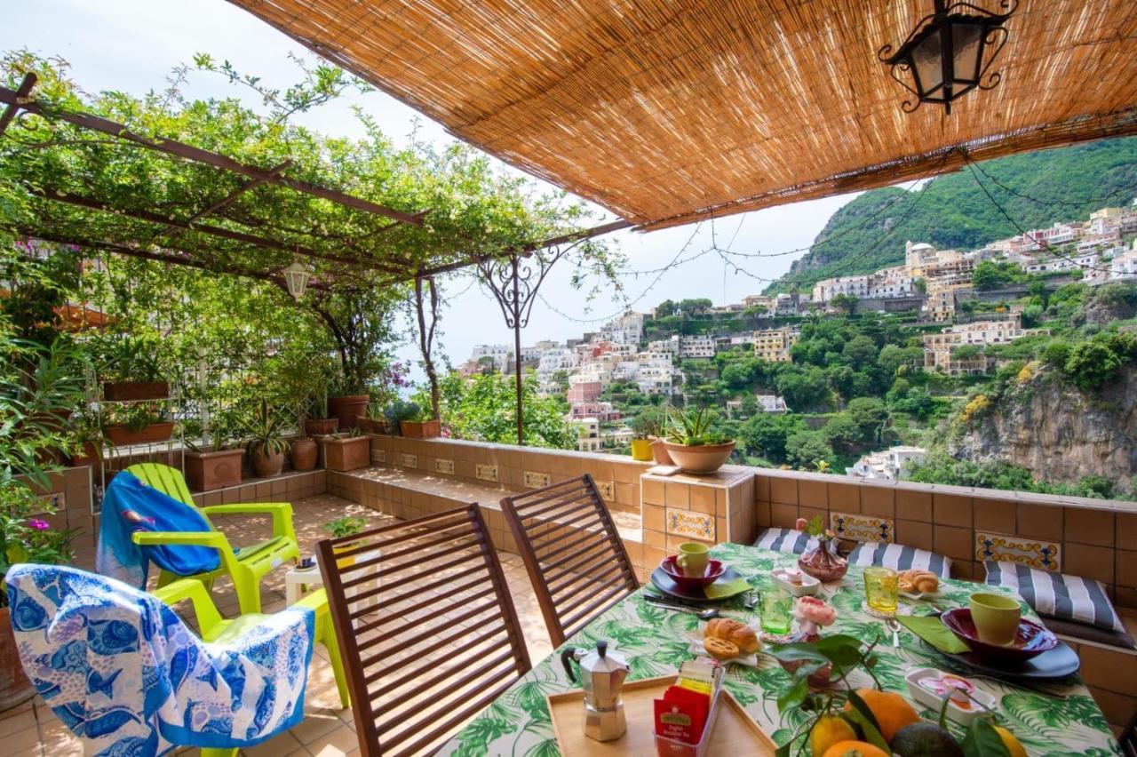 Casa La Bifora Positano Villa Exteriör bild
